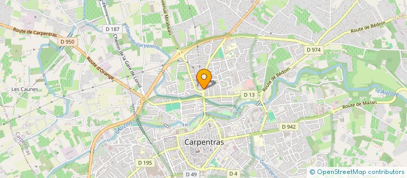 localisation de l'entreprise JL SERVICES à CARPENTRAS
