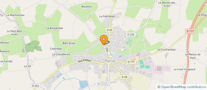 localisation de l'entreprise JL SOLUTIONS USINAGE  PIPRIAC