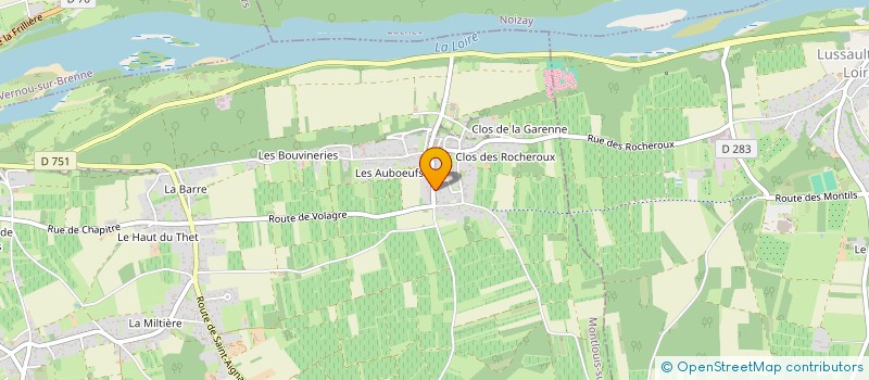 localisation de l'entreprise JL TOURAINE  MONTLOUIS-SUR-LOIRE