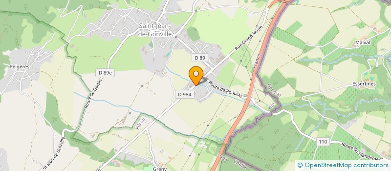 localisation de l'entreprise JL TP IMMOBILIER à SAINT-JEAN-DE-GONVILLE