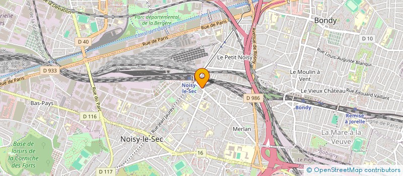 localisation de l'entreprise JL TRANSPORT à NOISY-LE-SEC