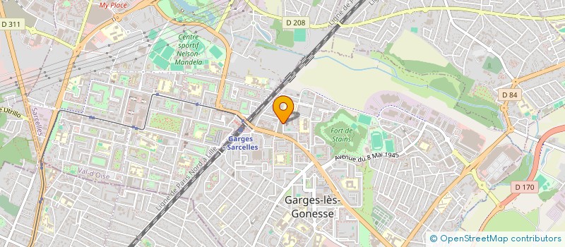 localisation de l'entreprise JL TRANSPORTS à GARGES-LES-GONESSE