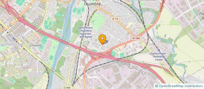 localisation de l'entreprise JL TRANSPORTS à SAINT-OUEN-L'AUMONE