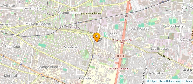 localisation de l'entreprise JL TRANSTAX à BRON