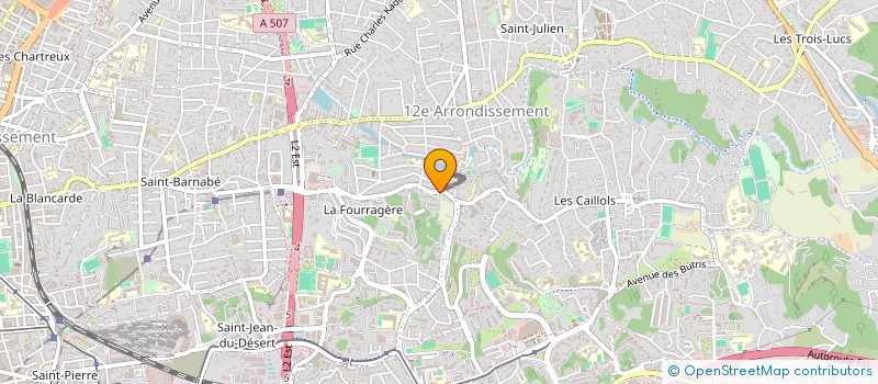 localisation de l'entreprise JL V P SERVICES à MARSEILLE 12