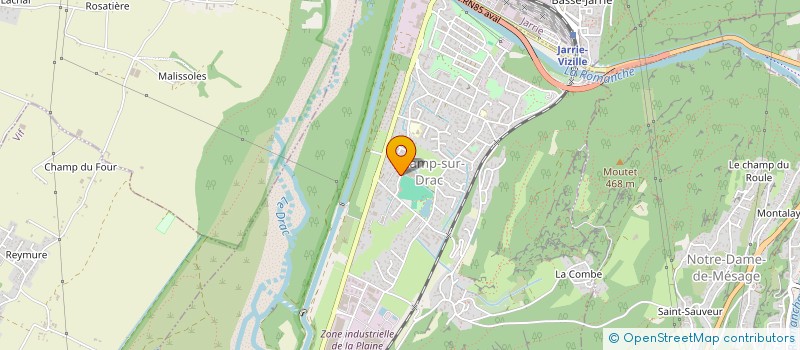 localisation de l'entreprise JL VALORISATION  CHAMP-SUR-DRAC