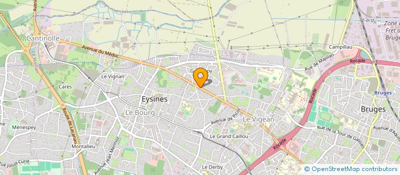 localisation de l'entreprise JL VINS  EYSINES