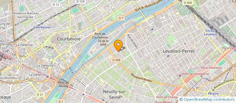 localisation de l'entreprise JL2AB à NEUILLY-SUR-SEINE