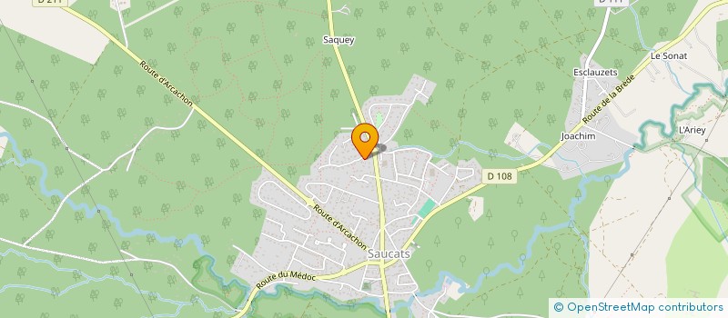 localisation de l'entreprise JL2PIMMO  SAUCATS