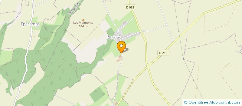 localisation de l'entreprise JL2V  GORGES