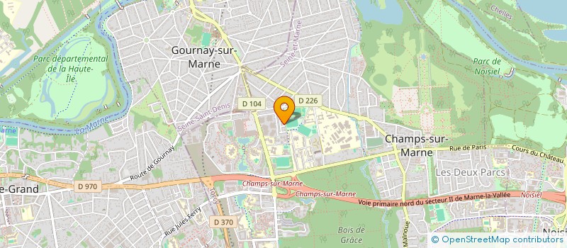 localisation de l'entreprise JL3 CONSEILS à CHAMPS-SUR-MARNE
