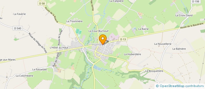 localisation de l'entreprise JL96  HAMBYE