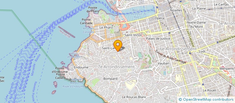 localisation de l'entreprise JLA à MARSEILLE