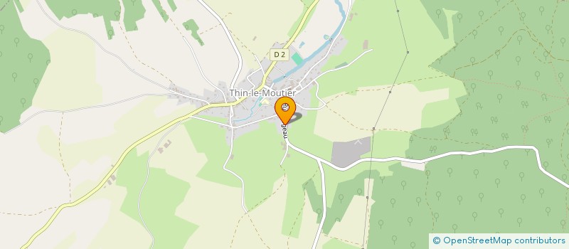 localisation de l'entreprise JLA  THIN-LE-MOUTIER