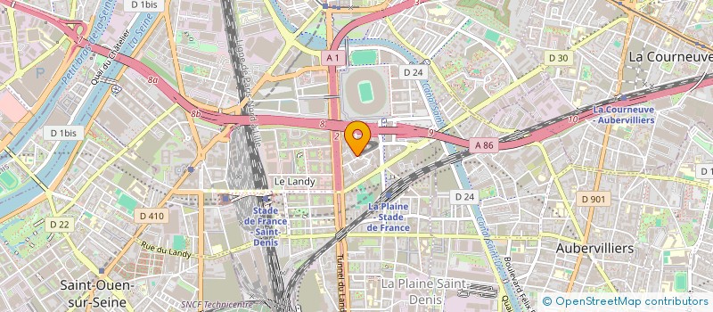 localisation de l'entreprise JLA COMPAGNIE  SAINT-DENIS