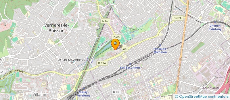 localisation de l'entreprise JLA DRIVE à ANTONY