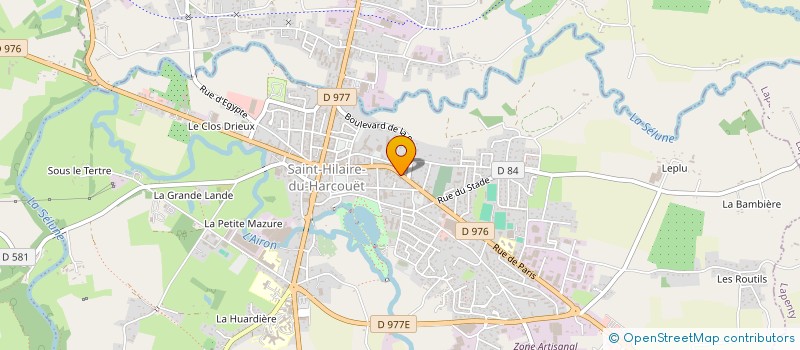 localisation de l'entreprise JLA FINANCE  SAINT-HILAIRE-DU-HARCOUET