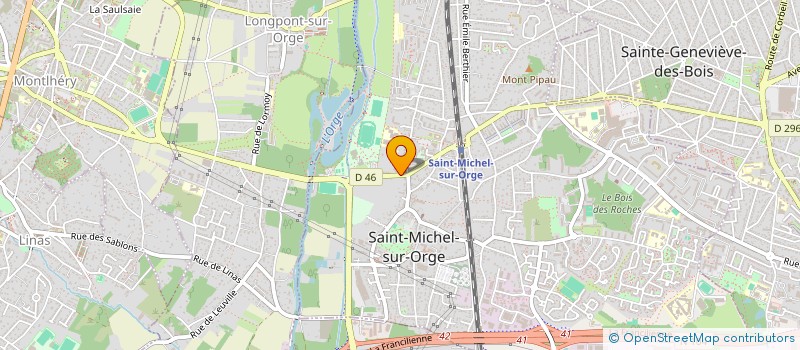 localisation de l'entreprise JLA FORMATION à SAINT-MICHEL-SUR-ORGE