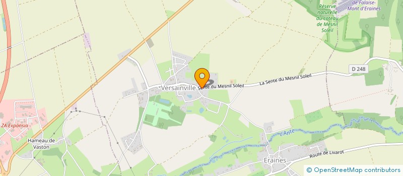 localisation de l'entreprise JLA HOLDING  VERSAINVILLE