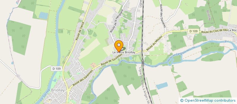 localisation de l'entreprise JLA HOLDING  BRIOLLAY