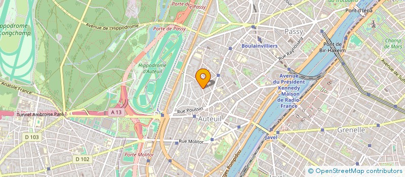 localisation de l'entreprise JLA HOLDING  PARIS