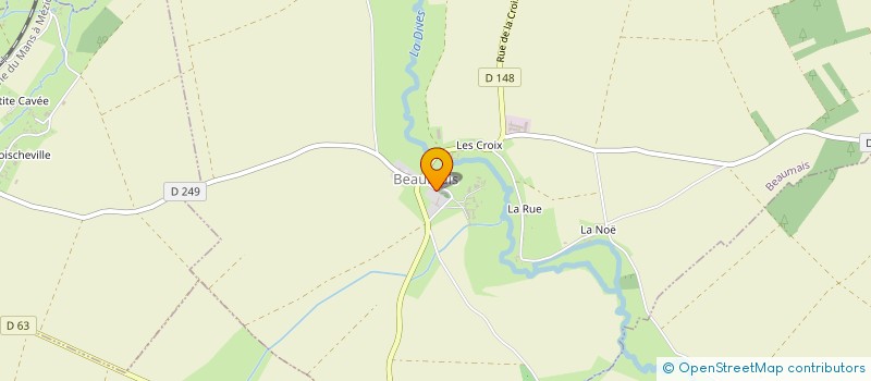 localisation de l'entreprise JLA INVEST  BEAUMAIS