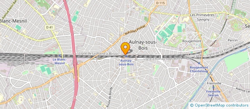 localisation de l'entreprise JLA MARKET à AULNAY-SOUS-BOIS