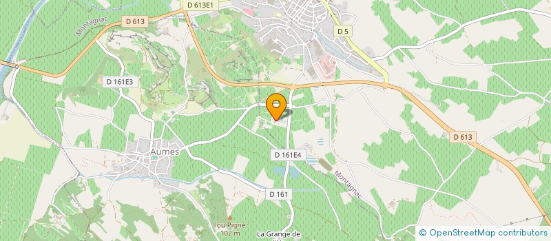 localisation de l'entreprise JLA ORIGINS  MONTAGNAC