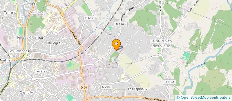 localisation de l'entreprise JLAAK  ALES