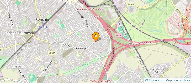 localisation de l'entreprise JLAC  RONCHIN