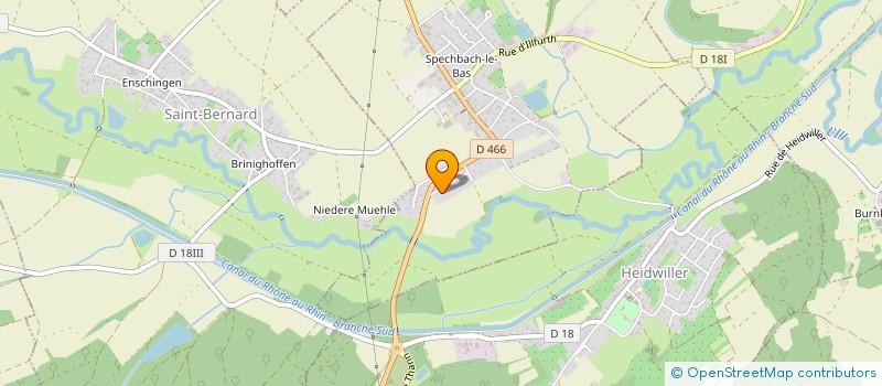 localisation de l'entreprise JLAC INVEST  SPECHBACH