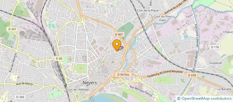 localisation de l'entreprise JLAD à NEVERS