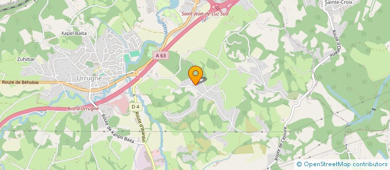 localisation de l'entreprise JLAD à URRUGNE