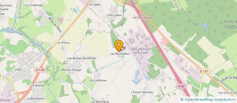 localisation de l'entreprise JLADAL  LE BIGNON