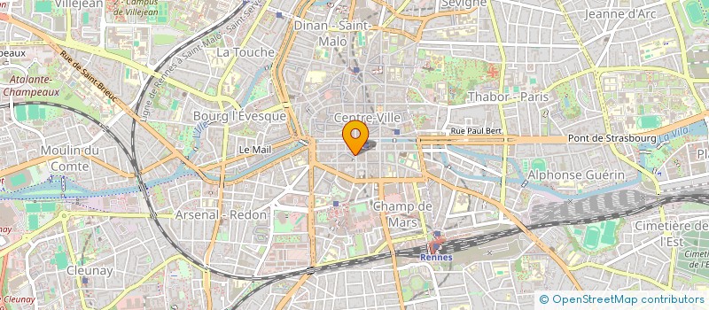 localisation de l'entreprise JLAF DEVELOPPEMENT  RENNES