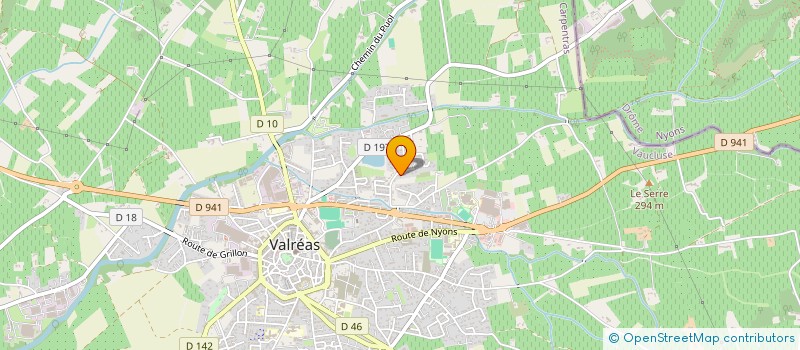 localisation de l'entreprise JLAMG à VALREAS