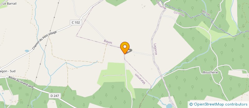 localisation de l'entreprise JLAP  BAYAS