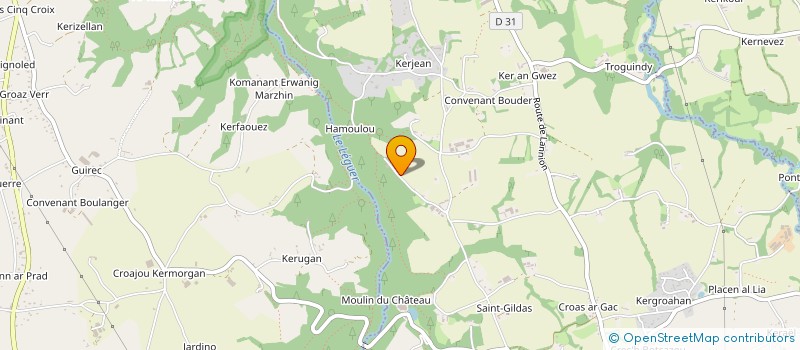 localisation de l'entreprise JLASRRIVIERA  TONQUEDEC