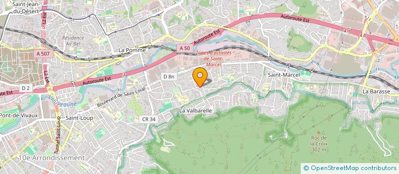 localisation de l'entreprise JLB 13 à MARSEILLE