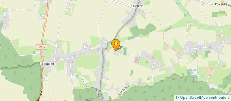 localisation de l'entreprise JLB  COUTICHES