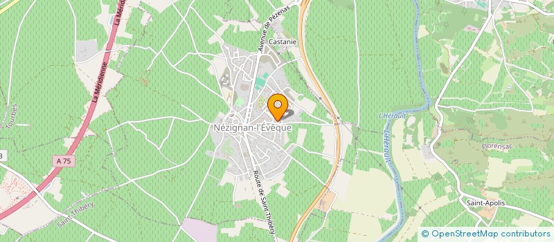 localisation de l'entreprise JLB  NEZIGNAN-L'EVEQUE