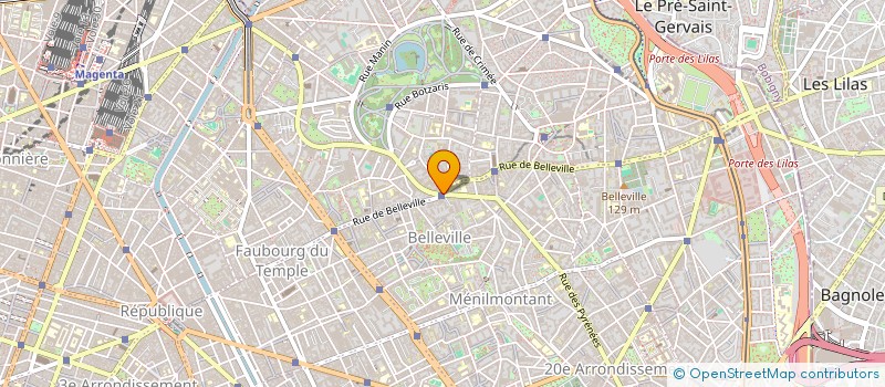 localisation de l'entreprise JLB  PARIS