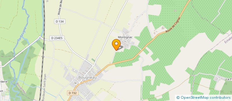 localisation de l'entreprise JLB  BOUGNEAU