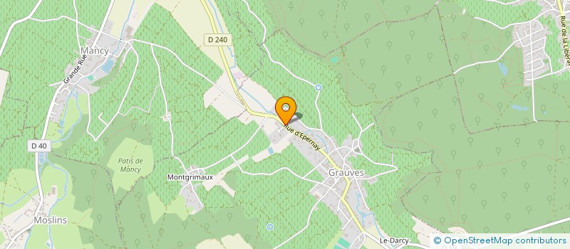 localisation de l'entreprise JLB  GRAUVES