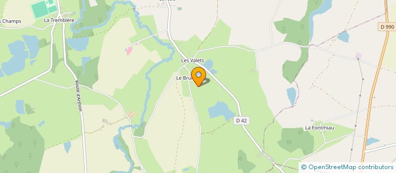 localisation de l'entreprise JLB à ARTHON