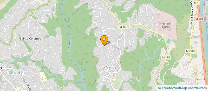 localisation de l'entreprise JLB CONSEIL à LA GAUDE