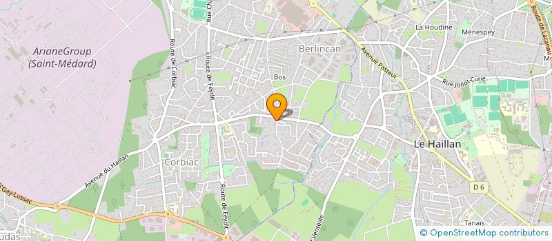 localisation de l'entreprise JLB CONSEIL  SAINT-MEDARD-EN-JALLES