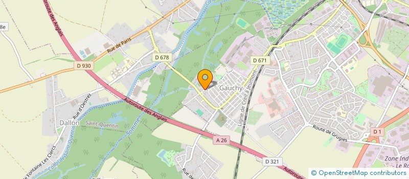 localisation de l'entreprise JLB CONSEIL à GAUCHY