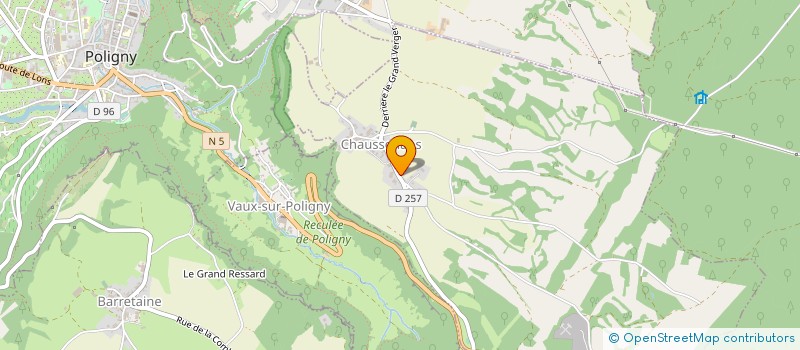 localisation de l'entreprise JLB CONTROLE à CHAUSSENANS