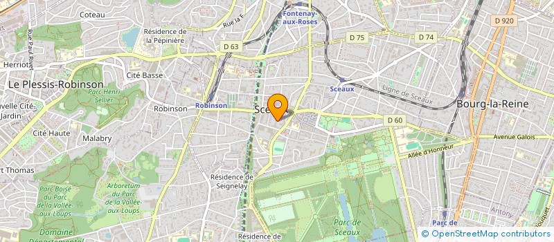 localisation de l'entreprise JLB EFFICIENCE à SCEAUX
